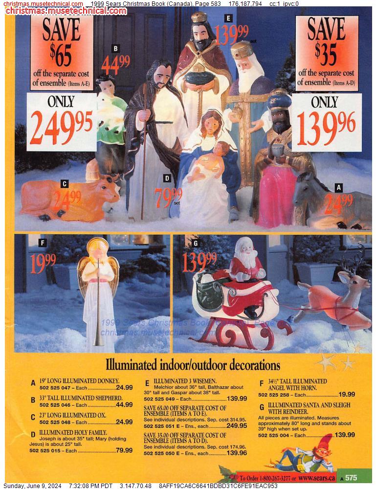 1999 Sears Christmas Book (Canada), Page 583
