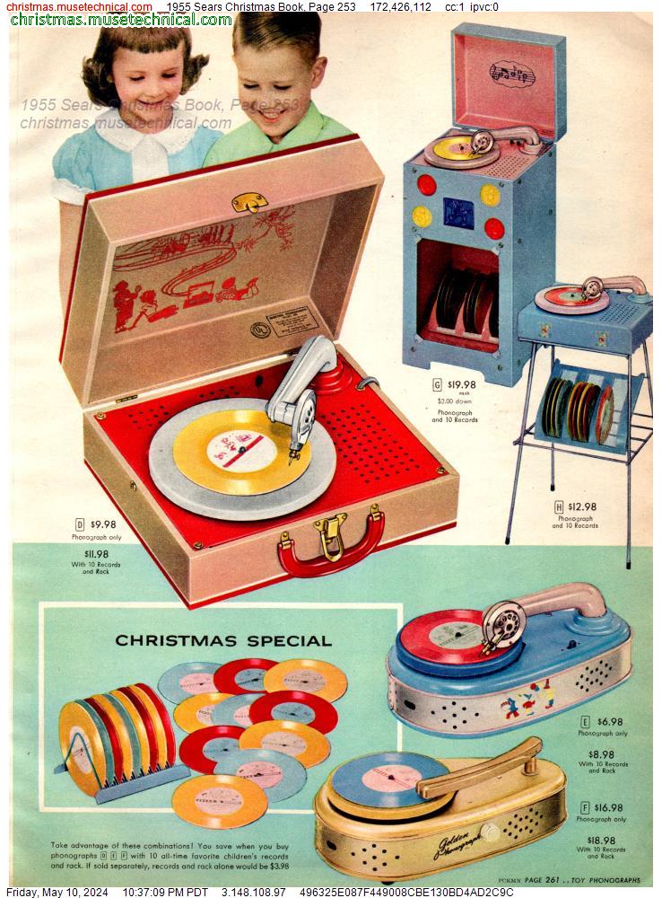 1955 Sears Christmas Book, Page 253