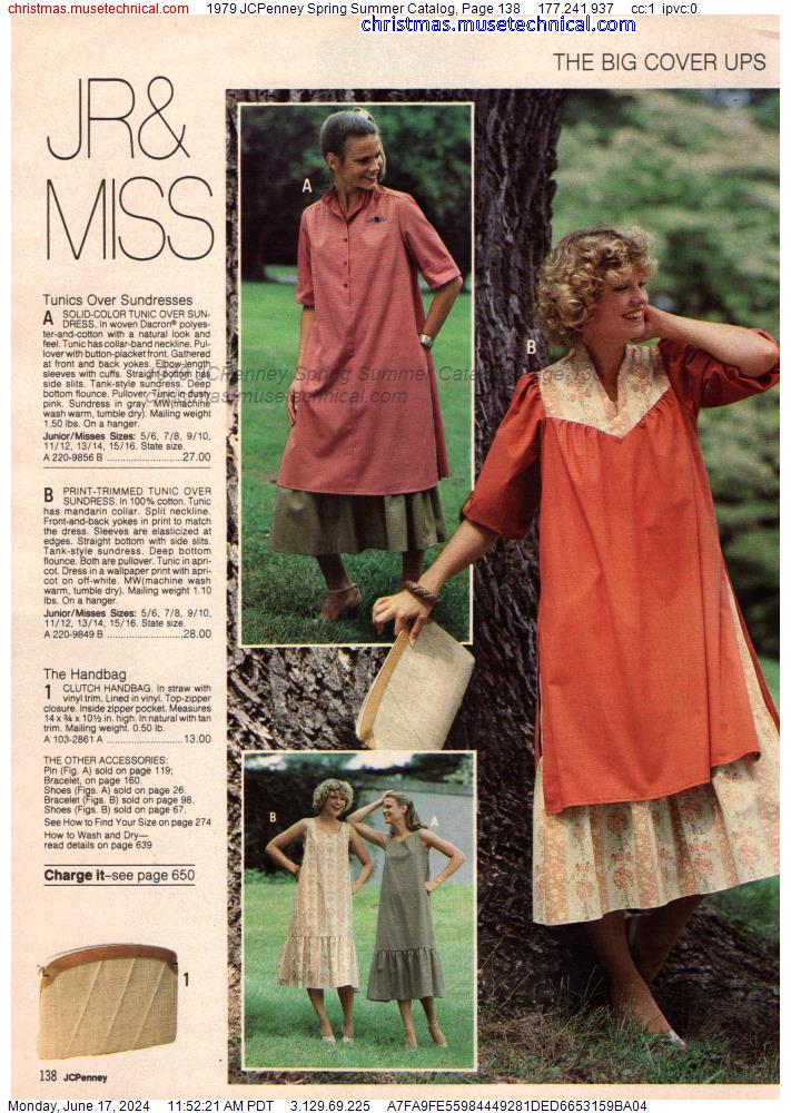 1979 JCPenney Spring Summer Catalog, Page 138