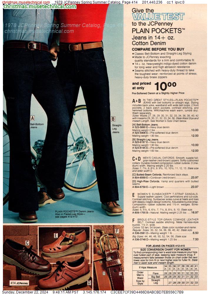 1978 JCPenney Spring Summer Catalog, Page 414