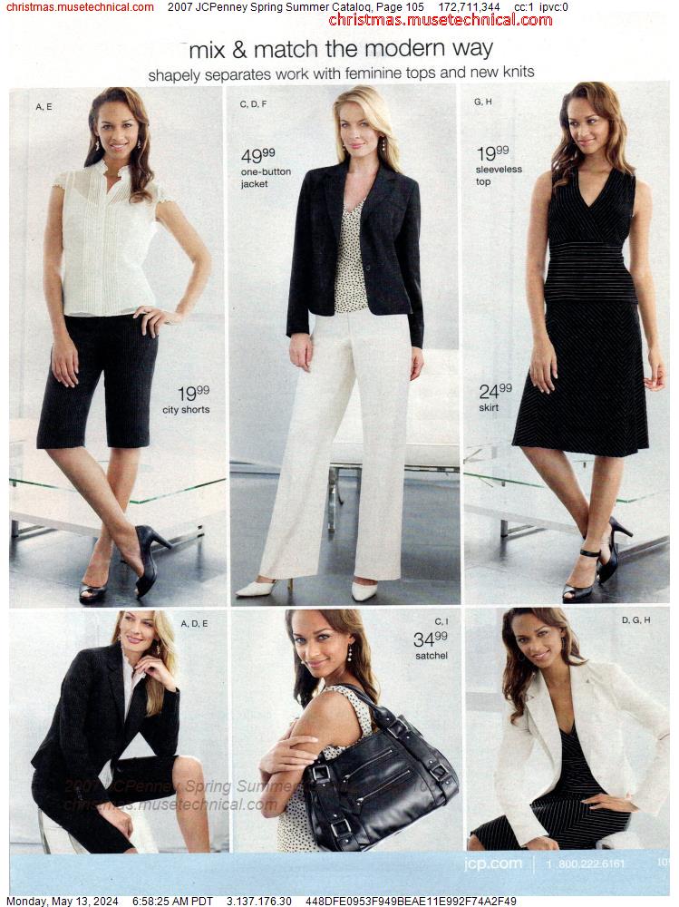 2007 JCPenney Spring Summer Catalog, Page 105