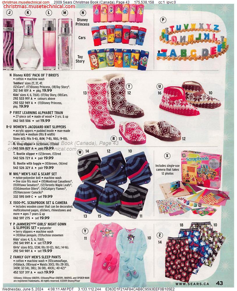 2009 Sears Christmas Book (Canada), Page 43