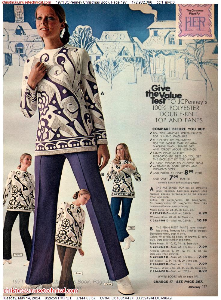 1971 JCPenney Christmas Book, Page 197