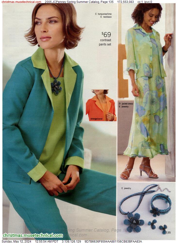 2005 JCPenney Spring Summer Catalog, Page 135