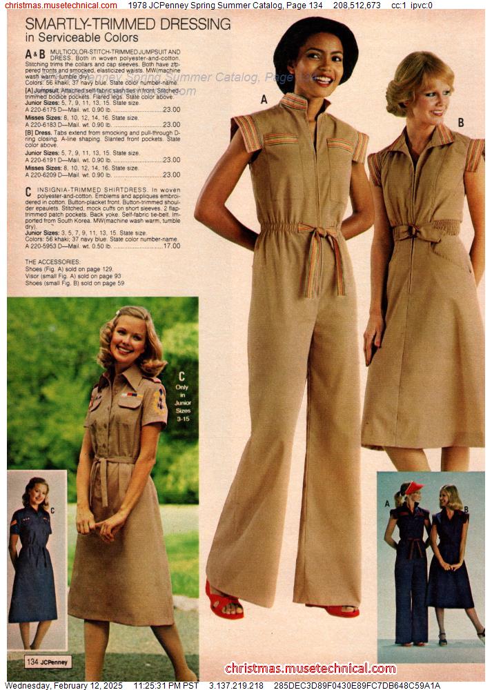 1978 JCPenney Spring Summer Catalog, Page 134