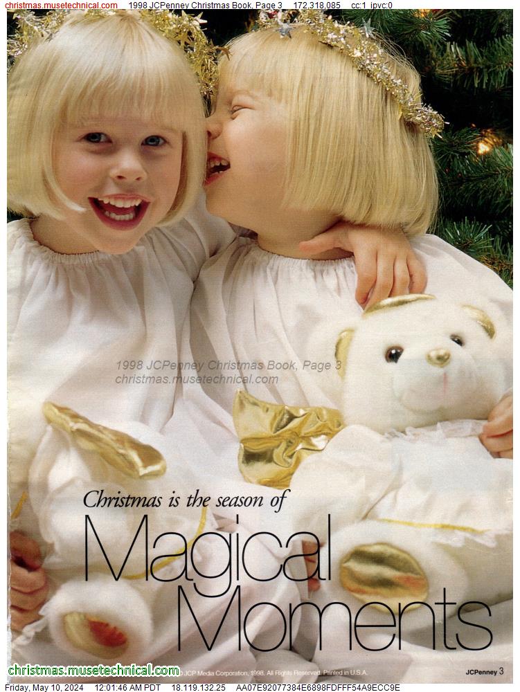 1998 JCPenney Christmas Book, Page 3