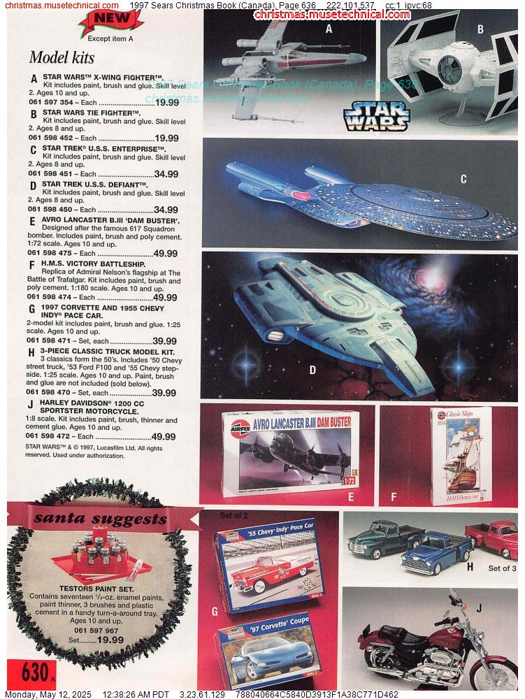 1997 Sears Christmas Book (Canada), Page 636