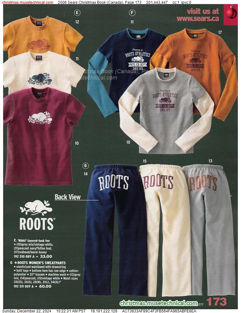 2006 Sears Christmas Book (Canada), Page 173