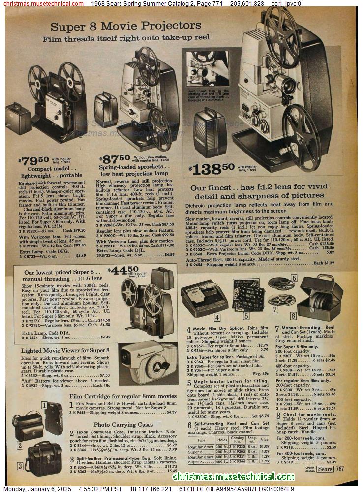 1968 Sears Spring Summer Catalog 2, Page 771