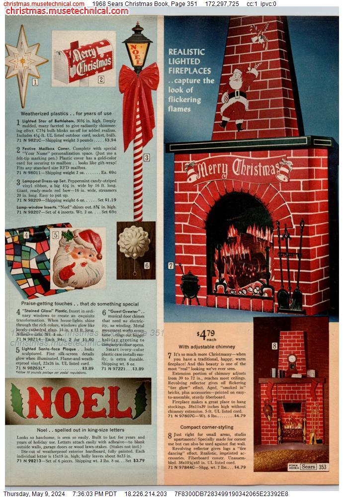 1968 Sears Christmas Book, Page 351