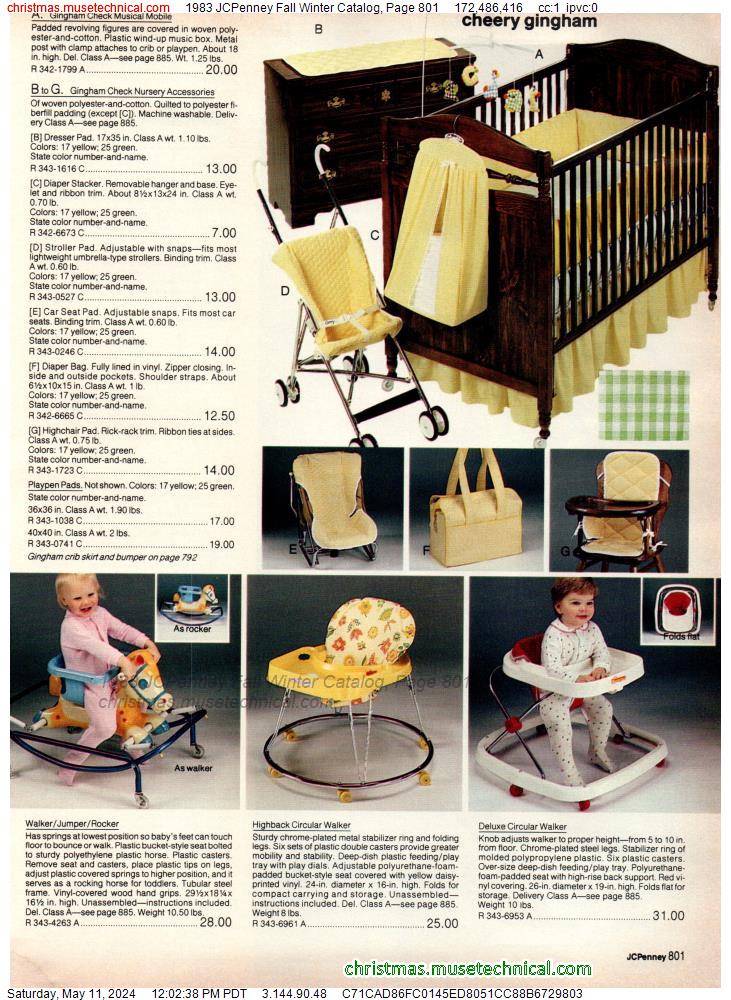 1983 JCPenney Fall Winter Catalog, Page 801