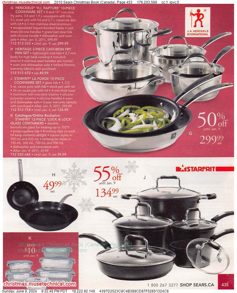 2010 Sears Christmas Book (Canada), Page 453