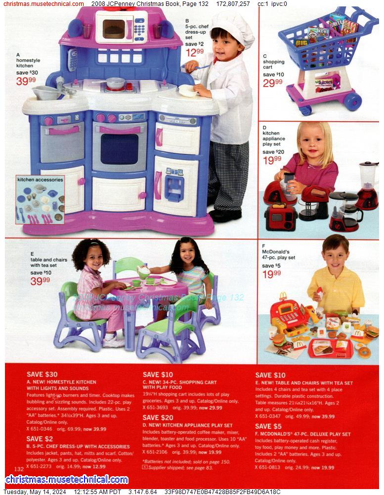 2008 JCPenney Christmas Book, Page 132