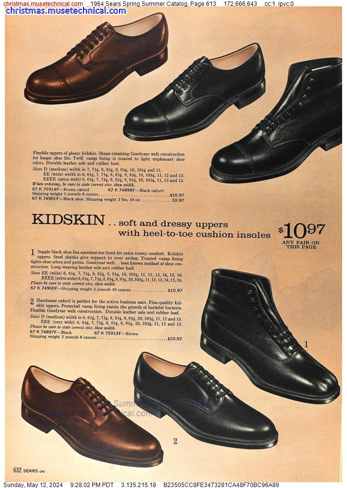1964 Sears Spring Summer Catalog, Page 613