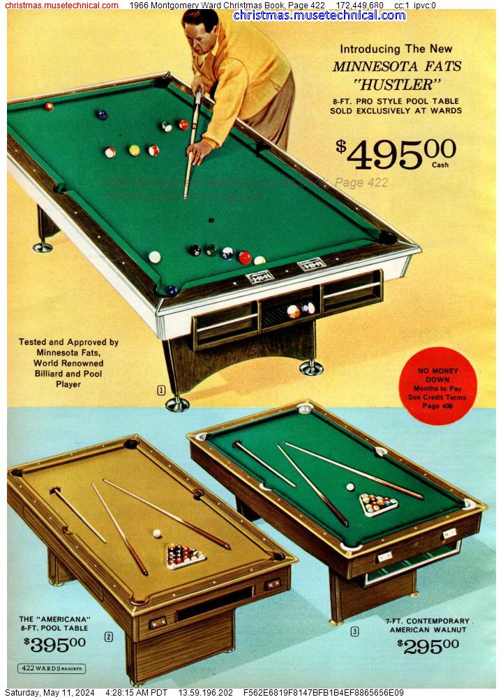 1966 Montgomery Ward Christmas Book, Page 422