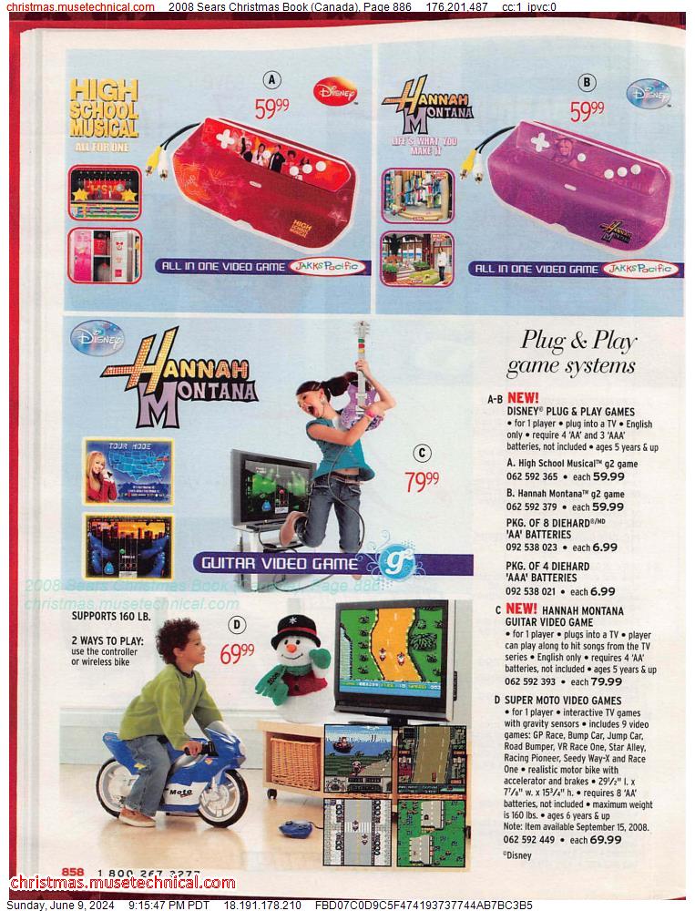 2008 Sears Christmas Book (Canada), Page 886