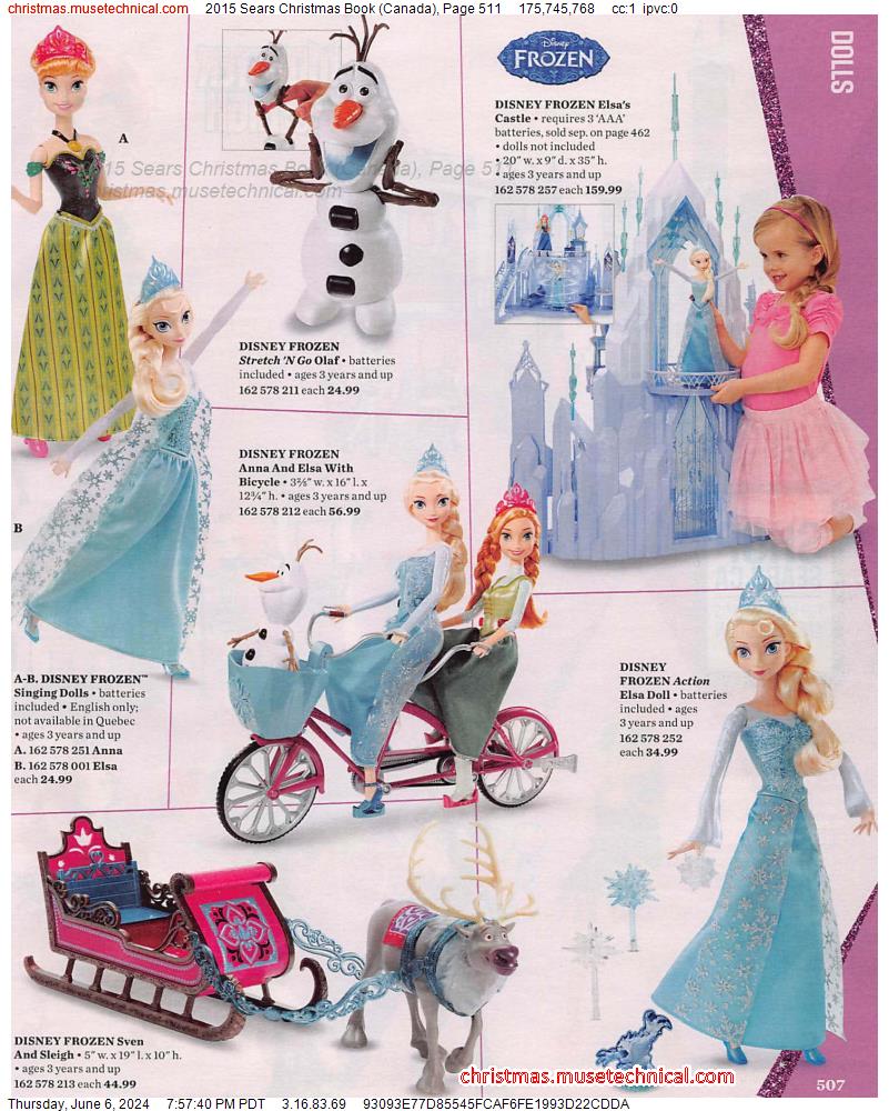2015 Sears Christmas Book (Canada), Page 511