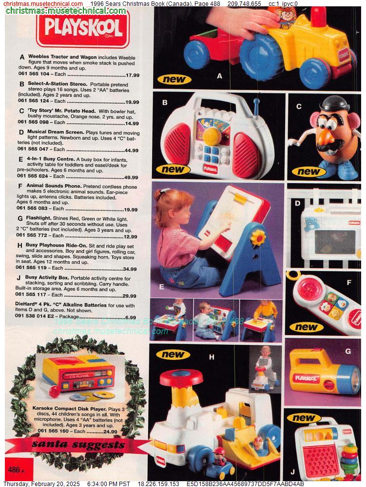 1996 Sears Christmas Book (Canada), Page 488