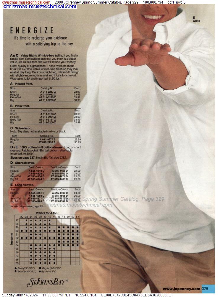 2000 JCPenney Spring Summer Catalog, Page 329
