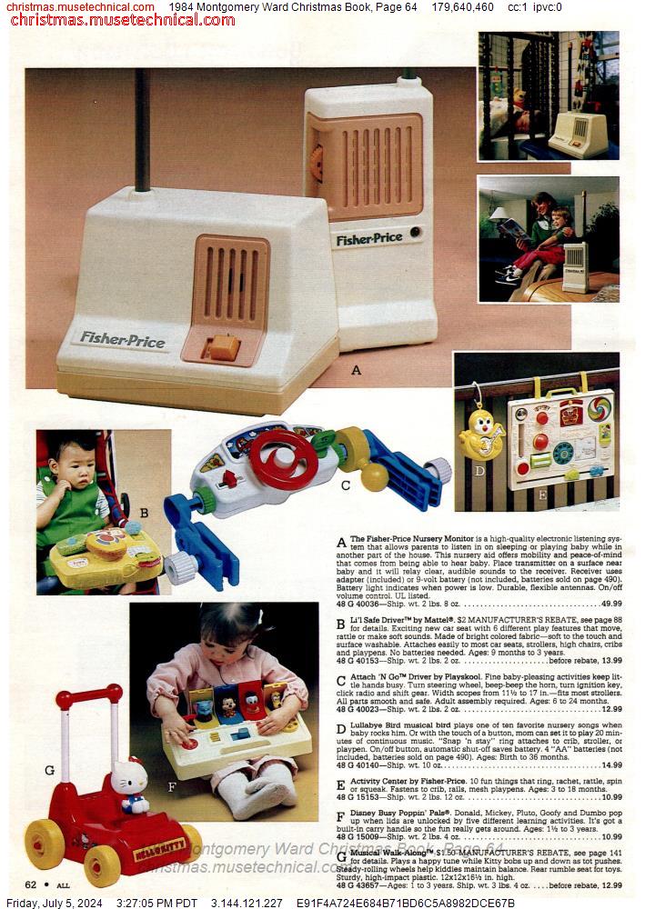 1984 Montgomery Ward Christmas Book, Page 64