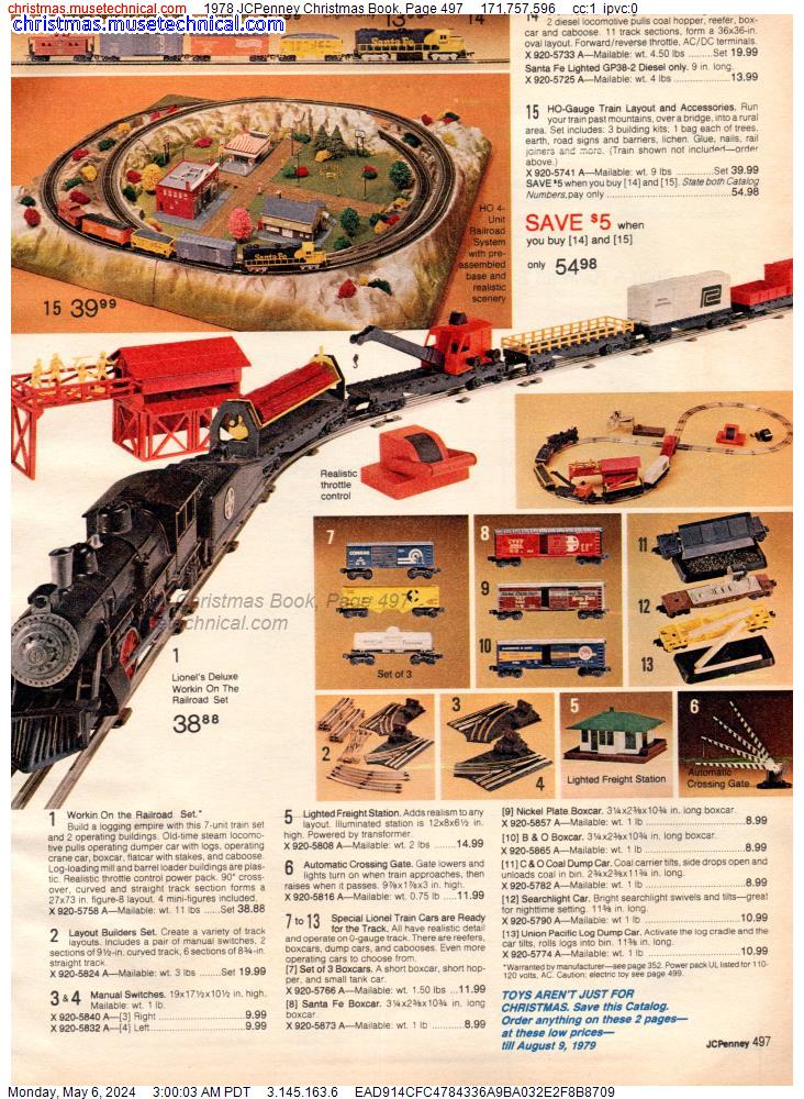 1978 JCPenney Christmas Book, Page 497
