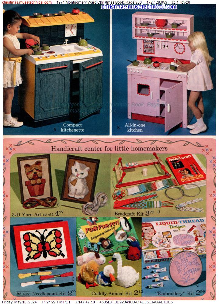 1971 Montgomery Ward Christmas Book, Page 360