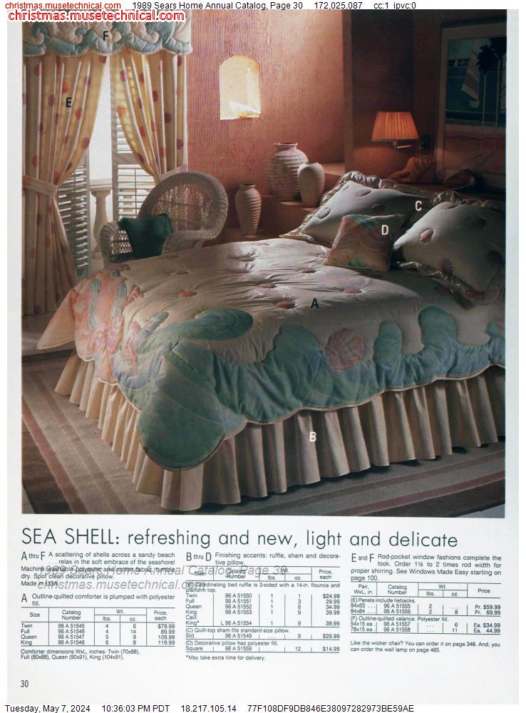 1989 Sears Home Annual Catalog, Page 30