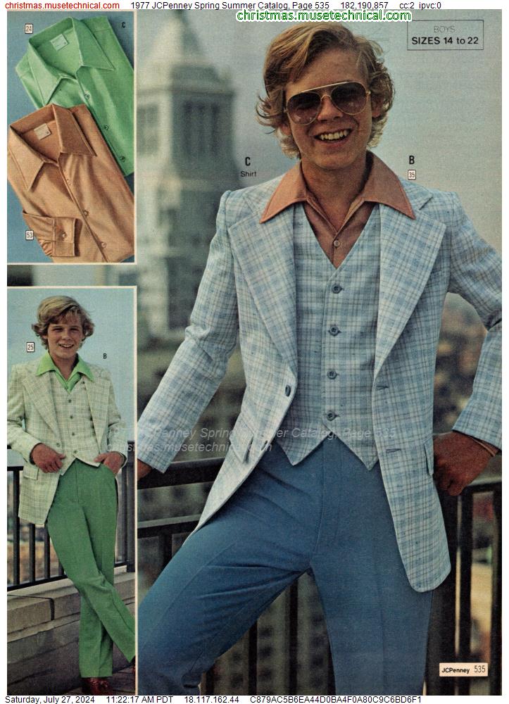 1977 JCPenney Spring Summer Catalog, Page 535