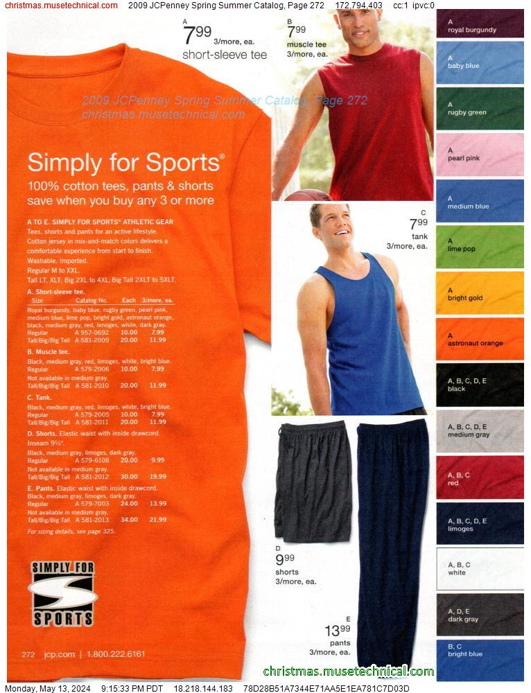 2009 JCPenney Spring Summer Catalog, Page 272