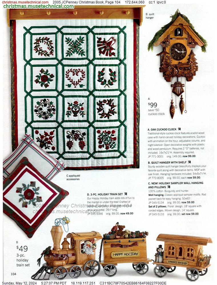 2005 JCPenney Christmas Book, Page 104