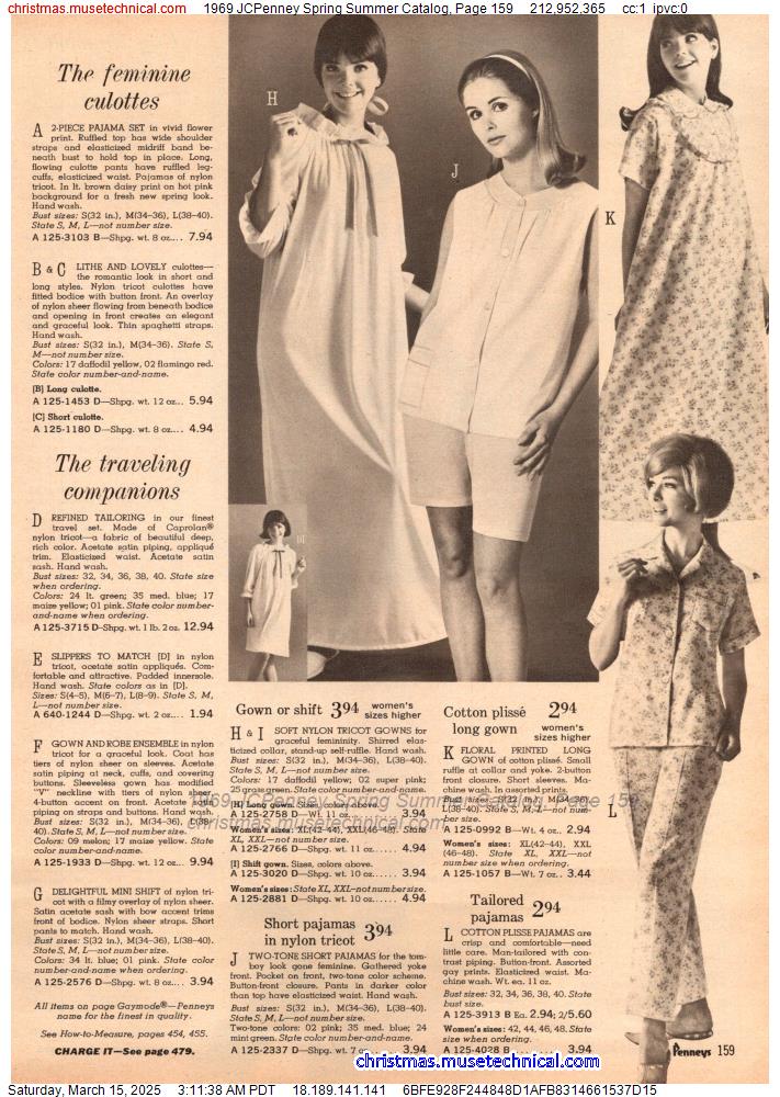 1969 JCPenney Spring Summer Catalog, Page 159