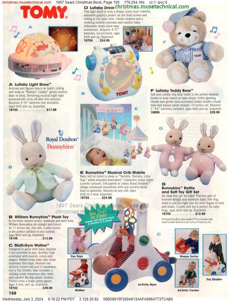 1997 Sears Christmas Book Page 158 Catalogs And Wishbooks