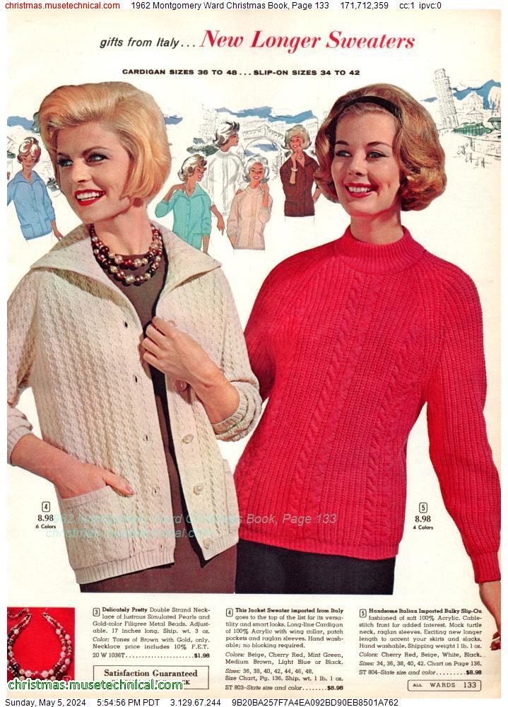 1962 Montgomery Ward Christmas Book, Page 133