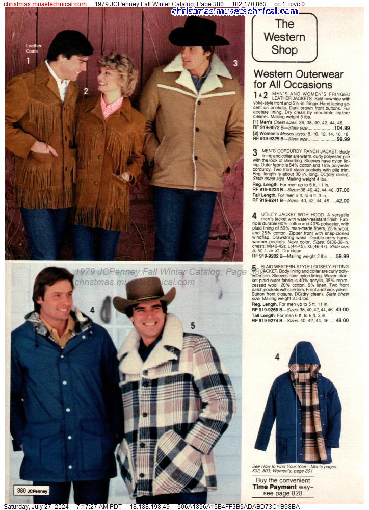1979 JCPenney Fall Winter Catalog, Page 380