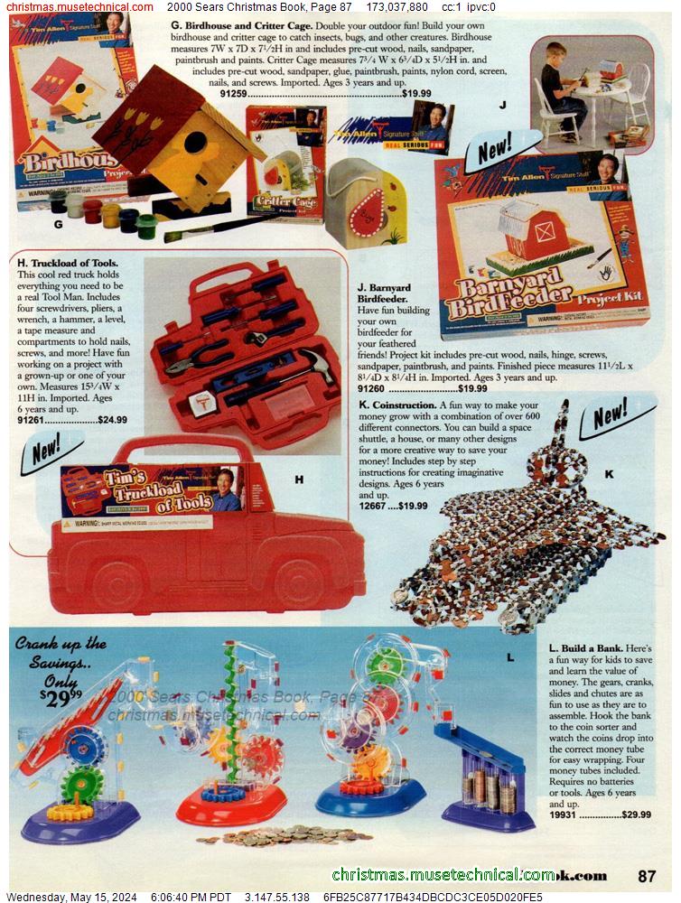 2000 Sears Christmas Book, Page 87