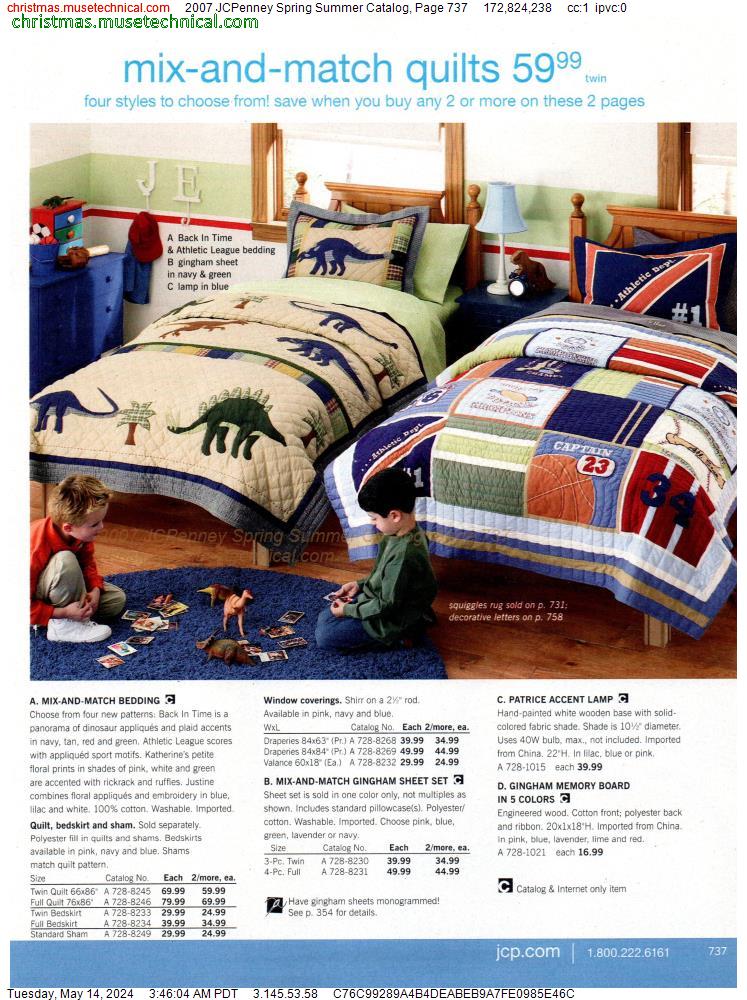 2007 JCPenney Spring Summer Catalog, Page 737