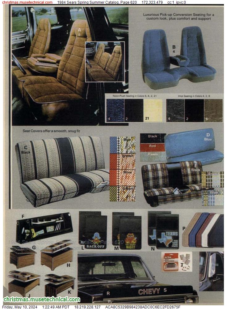 1984 Sears Spring Summer Catalog, Page 620