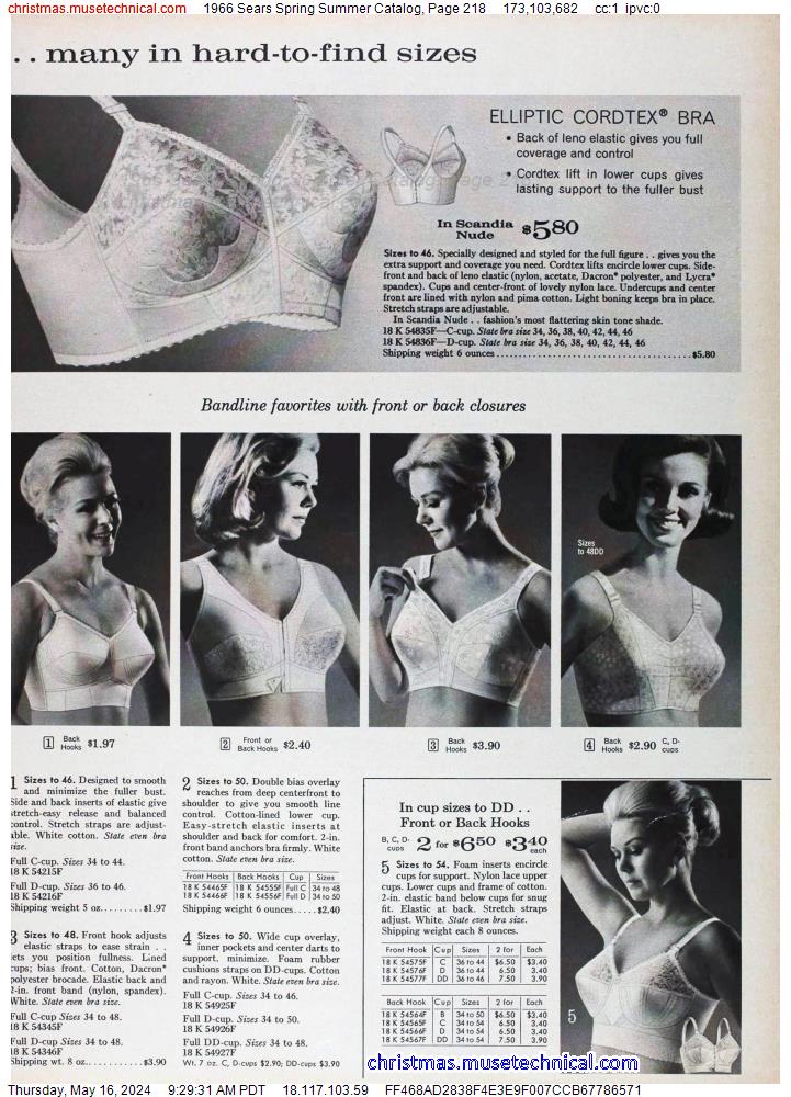 1966 Sears Spring Summer Catalog, Page 218