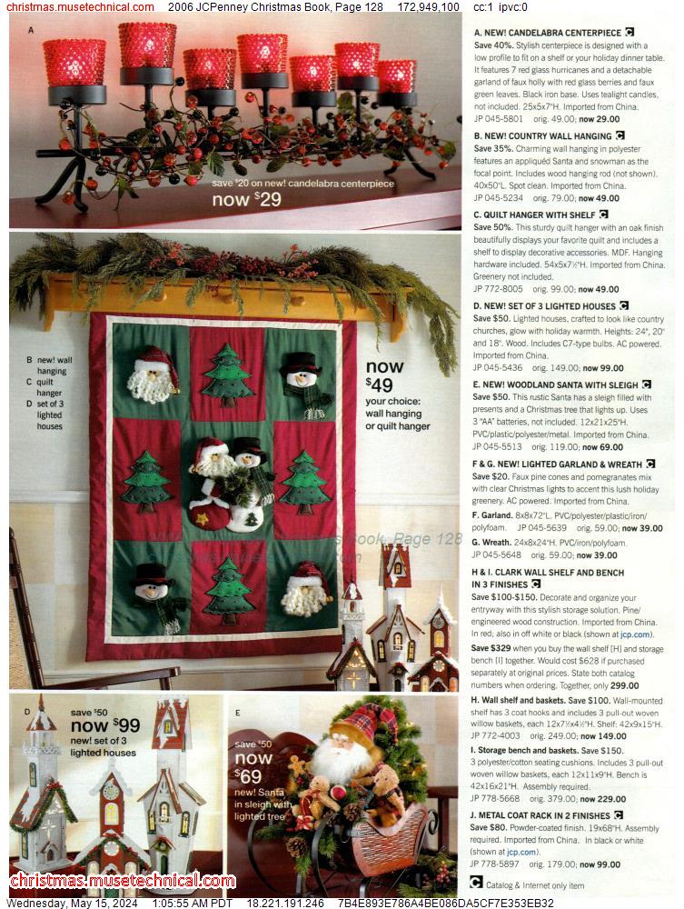 2006 JCPenney Christmas Book, Page 128