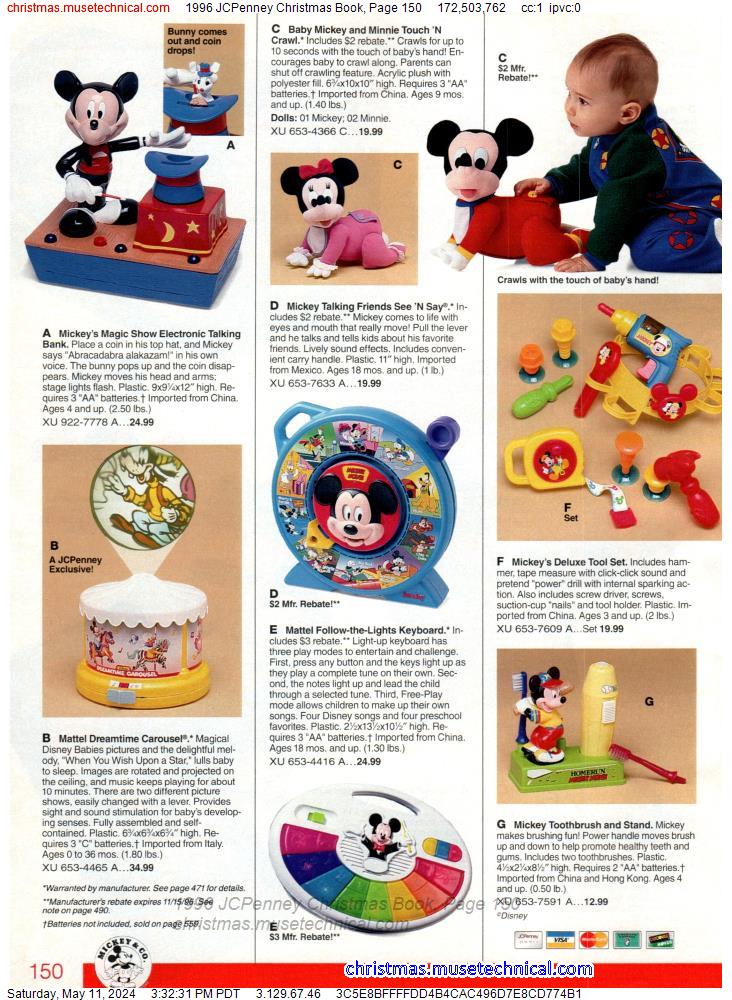 1996 JCPenney Christmas Book, Page 150