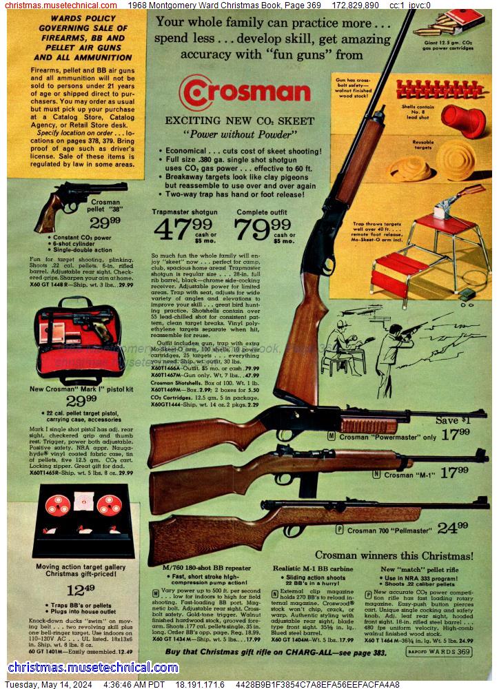 1968 Montgomery Ward Christmas Book, Page 369