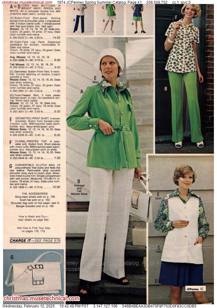 1974 JCPenney Spring Summer Catalog, Page 41