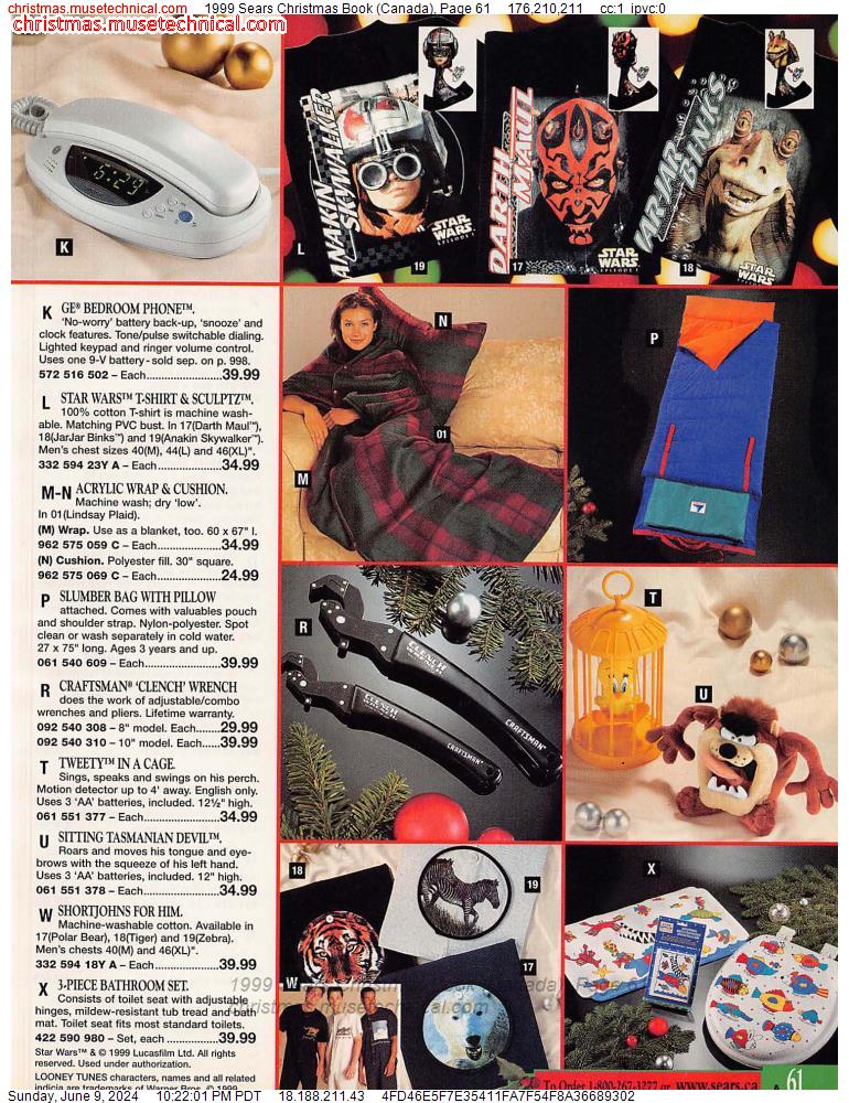 1999 Sears Christmas Book (Canada), Page 61