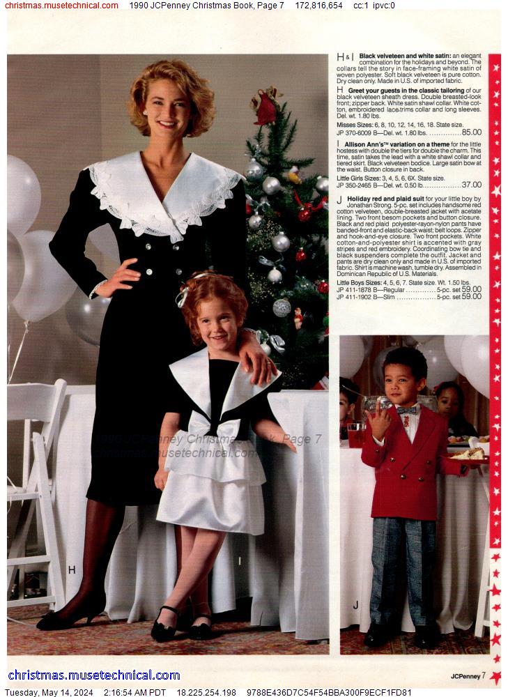 1990 JCPenney Christmas Book, Page 7