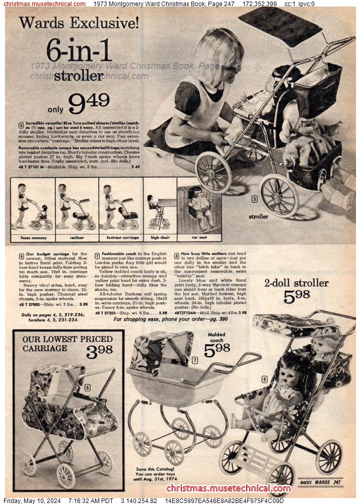 1973 Montgomery Ward Christmas Book, Page 247
