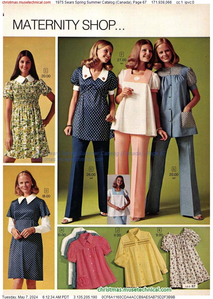 1975 Sears Spring Summer Catalog (Canada), Page 67