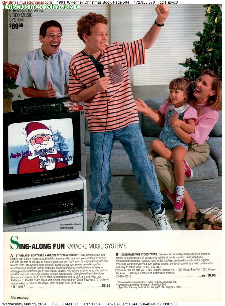 1991 JCPenney Christmas Book, Page 504