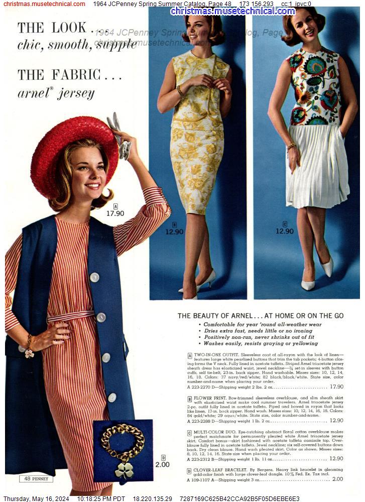 1964 JCPenney Spring Summer Catalog, Page 48