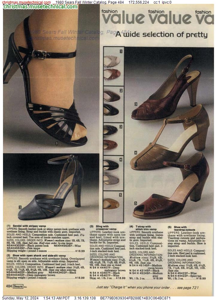 1980 Sears Fall Winter Catalog, Page 484