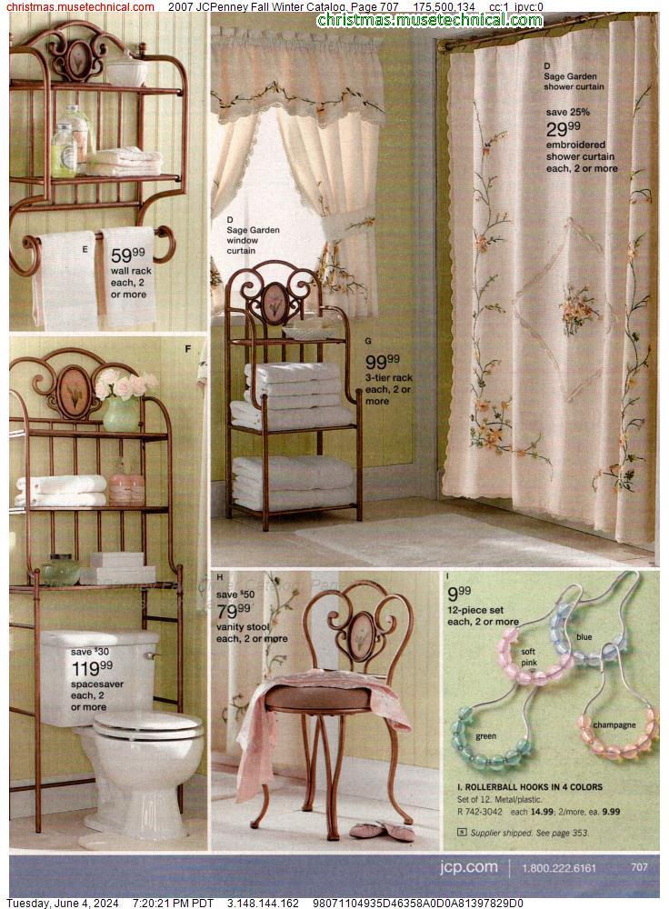 2007 JCPenney Fall Winter Catalog, Page 707